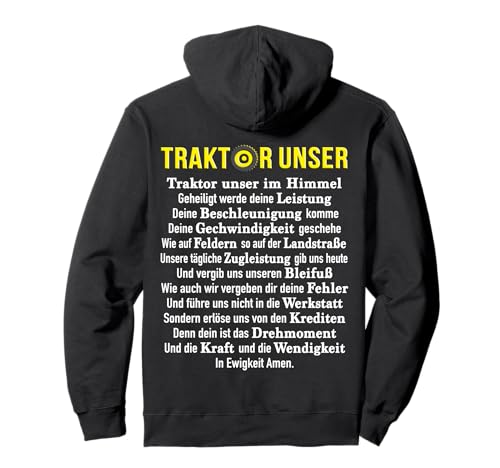 RÜCKEN Traktorfahrer Männer Bauer Trecker Traktor Unser Pullover Hoodie RÜCKEN Traktorfahrer Männer Bauer Trecker Traktor Unser Pullover Hoodie von Geschenk Landwirt Bauer Traktor Unser Pullover