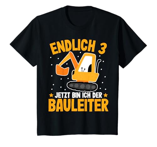 Kinder Bagger T-Shirt 3 Jahre Junge | Jungen 3. Geburtstag Bagger T-Shirt Kinder Bagger T-Shirt 3 Jahre Junge | Jungen 3. Geburtstag Bagger T-Shirt von Jungen Bagger T-Shirt 3 Jahre by 83-Tees