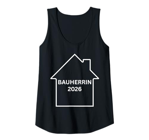Damen Bauherr 2026 Bauherrin 2026 Pärchendesigns Tank Top von Bauherr 2026 Bauherrin 2026 Pärchendesigns