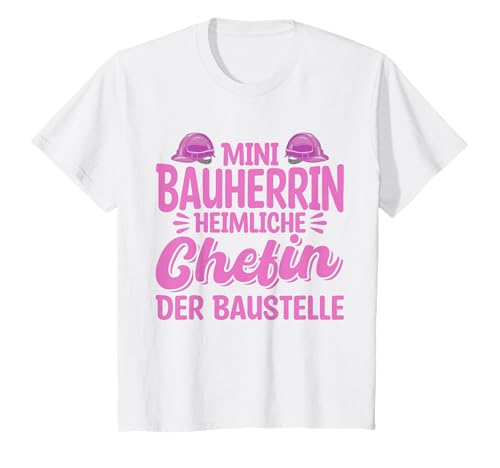 Kinder Bauherren Hausbau Heimliche Chefin Mini Bauherrin 2023 T-Shirt Kinder Bauherren Hausbau Heimliche Chefin Mini Bauherrin 2023 T-Shirt von Bauherren 2023 Bauherr Geschenk