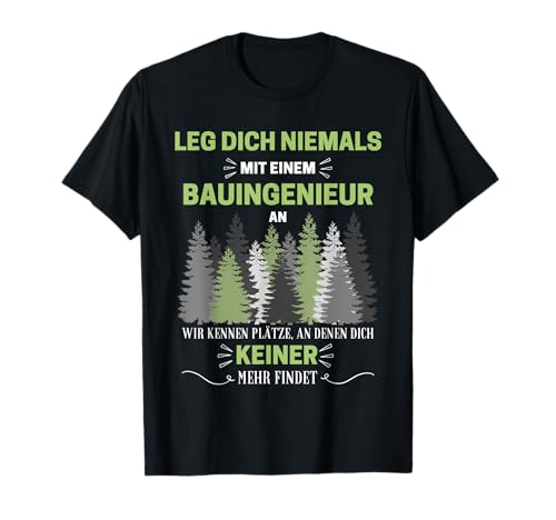 Bauingenieur Geschenk-Idee Männer Spruch Lustiges T-Shirt Bauingenieur Geschenk-Idee Männer Spruch Lustiges T-Shirt von Bauingenieur Geschenk-Idee Store