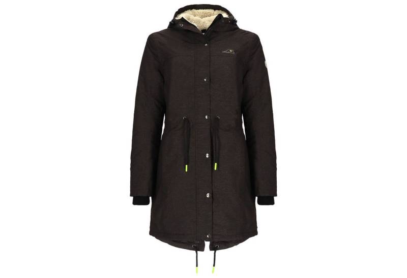 Baumfuchs Funktionsparka Damen Funktionsmantel mit Sherpa-Futter - Winterjacke mit Kapuze von Baumfuchs