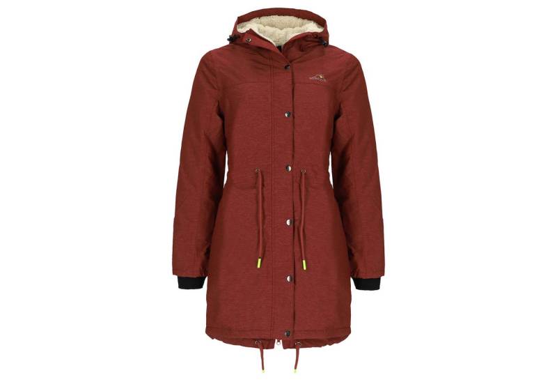 Baumfuchs Funktionsparka Damen Funktionsmantel mit Sherpa-Futter - Winterjacke mit Kapuze von Baumfuchs