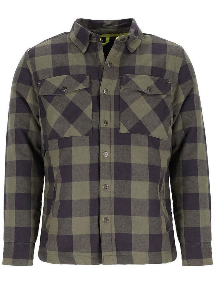 Baumfuchs Langarmhemd Herren Thermohemd mit Karo-Muster - Wattiertes Karo-Hemd mit Taschen Baumfuchs Langarmhemd Herren Thermohemd mit Karo-Muster - Wattiertes Karo-Hemd mit Taschen von Baumfuchs