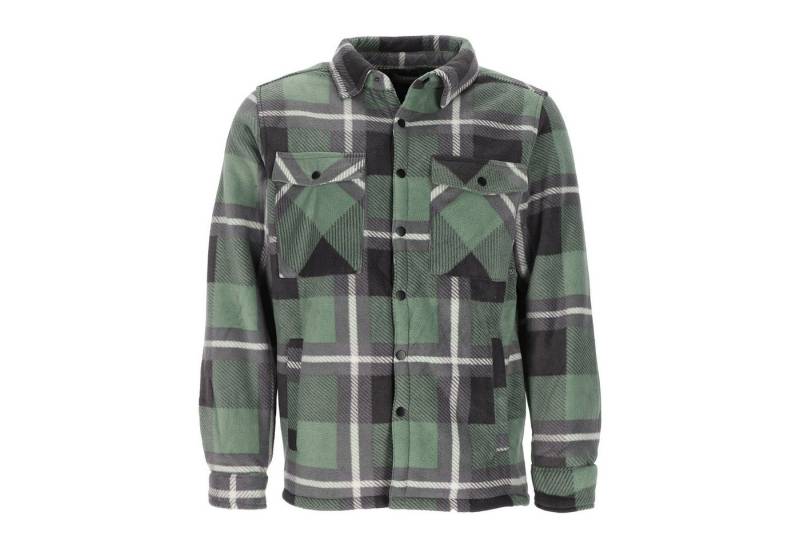 Baumfuchs Langarmhemd Herren Thermohemd mit Karomuster - Hemd-Jacke mit Sherpafleece-Futter von Baumfuchs