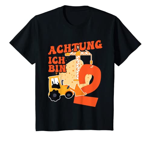 Kinder Bagger 2 Jahre alter Baustellenjunge T-Shirt Kinder Bagger 2 Jahre alter Baustellenjunge T-Shirt von Baustelle & Bagger Geschenkidee