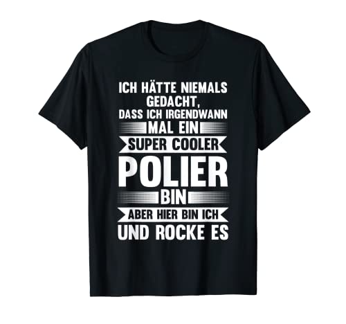 Herren Ein Superkühler Polier Polier Baustelle T-Shirt von Baustelle & Poliere Geschenke