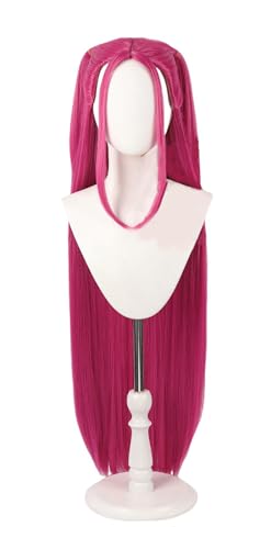 Demon Hunters Kostüm Rumi Perücke Zoey Cosplay Perücke Mira Pink Hair Halloween Accessoires für Frauen (Rosa) von Bauxhie