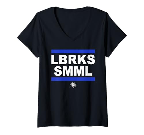 Damen LBRKS SMML T-Shirt mit V-Ausschnitt von Bavaria Deluxe