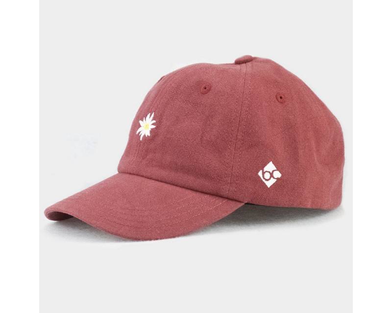 Bavarian Caps Baseball Cap Bavarian Caps Edelweiß Leinen Dadhat One Size karminrot (Basecap) von Bavarian Caps