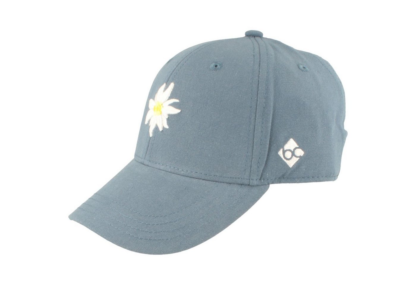 Bavarian Caps Baseball Cap Edelweiss aus Leinen-Baumwoll Mix von Bavarian Caps