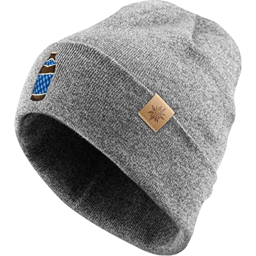 Bavarian Caps Bayerisch Hell Mütze, hellgrau, One Size von Bavarian Caps