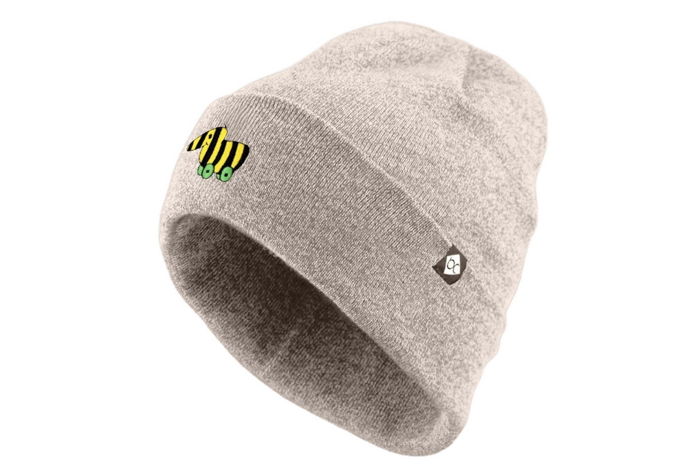 Bavarian Caps Beanie Bavarian Caps Stick-Haum "Janosch: Tigerente" - beige (Beanie, Strickmütze, Beanie) von Bavarian Caps