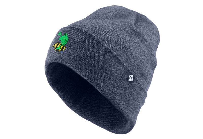 Bavarian Caps Beanie Bavarian Caps Stick-Haum "Janosch: Tigerententaxi" - blaugrau (Beanie, Strickmütze, Beanie) von Bavarian Caps