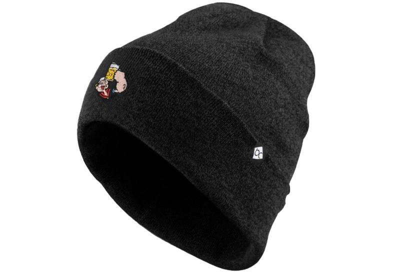 Bavarian Caps Beanie Bavarian Caps Stick-Haum "Popeye" - schwarz (Beanie, Strickmütze, Beanie) von Bavarian Caps