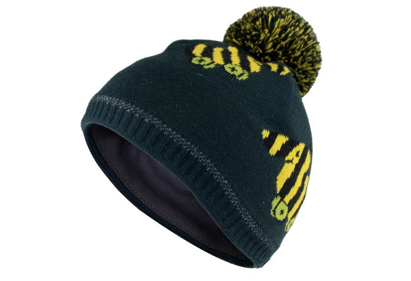 Bavarian Caps Bommelmütze Bavarian Caps Kinder Bommel-Haum "Janosch: Tigerente" - multi (Beanie, Strickmütze, Bommelmütze) reflektierend von Bavarian Caps
