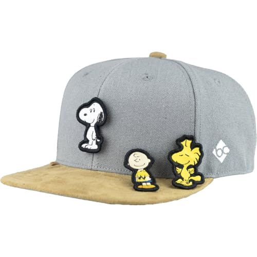 Bavarian Caps Cap Peanuts Transformer dunkelgrau - one Size von Bavarian Caps
