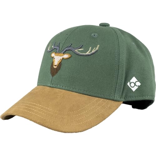 Bavarian Caps Curved Cap Waldhirsch dunkelgrün von Bavarian Caps