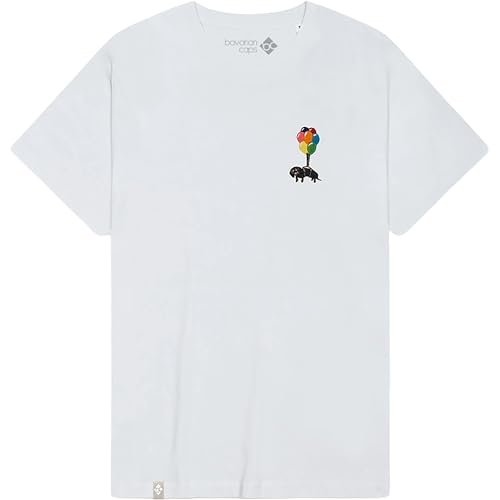 Bavarian Caps Damen Dackelexpress: Stick T-Shirt, weiß, M von Bavarian Caps