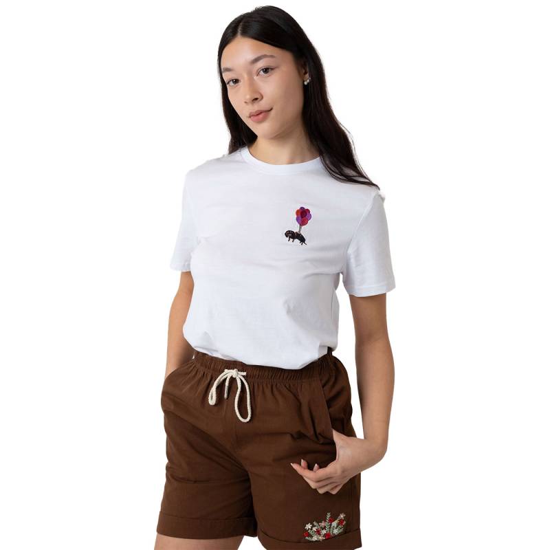 Bavarian Caps Damen T-Shirt Dackelexpress Stick von Bavarian Caps