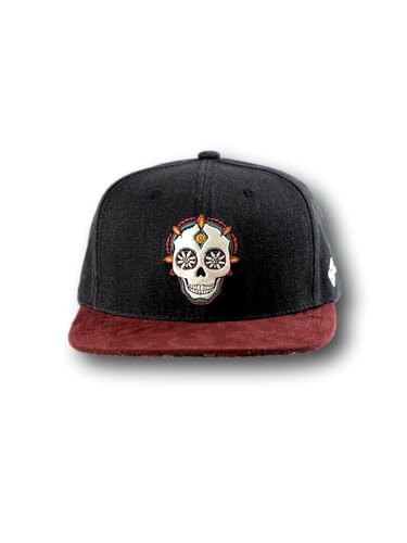 Bavarian Caps Dia de Muertos Snapback Cap schwarz von Bavarian Caps