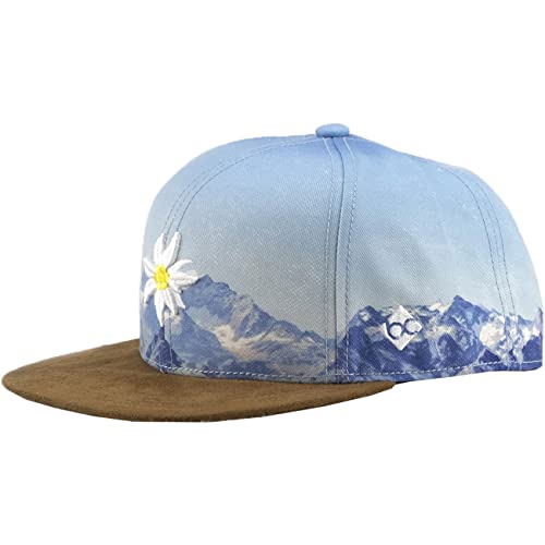 Bavarian Caps Edelweiß Bergliebe Sb Cap, hellblau, ONE Size von Bavarian Caps