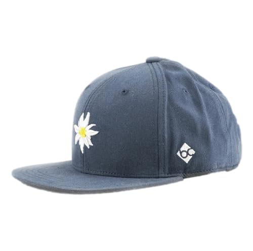 Bavarian Caps Edelweiß Leinen Sb Cap, wachholderblau, ONE Size von Bavarian Caps