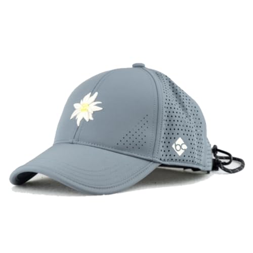 Bavarian Caps Edelweiß Outdoor V2 Grau Blau Curved von Bavarian Caps