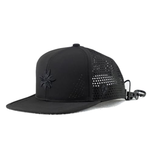 Bavarian Caps Edelweiß Outdoor V2 Schwarz Snapback von Bavarian Caps
