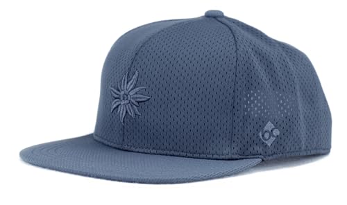 Bavarian Caps Edelweiss SPORTFIT Snapback DUNKELGRAU von Bavarian Caps