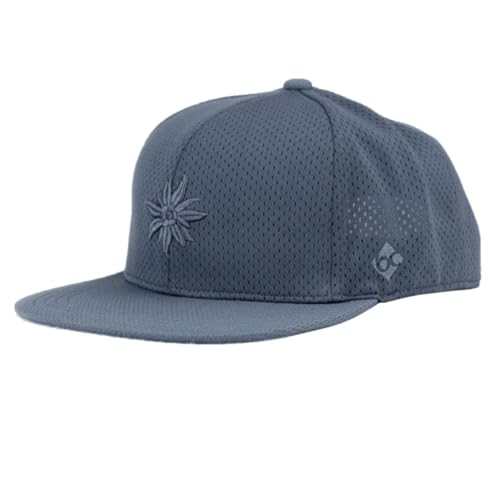 Bavarian Caps Edelweiss SPORTFIT Snapback DUNKELGRAU von Bavarian Caps