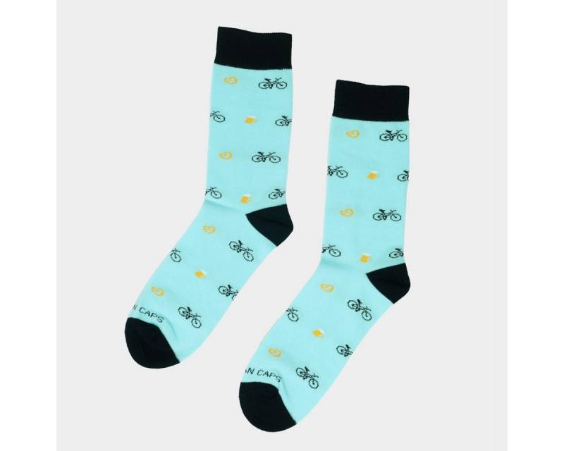 Bavarian Caps Freizeitsocken Bavarian Caps Socken Biergartentour bunt 36-40 (Freizeitsocken, Freizeitsocken) von Bavarian Caps