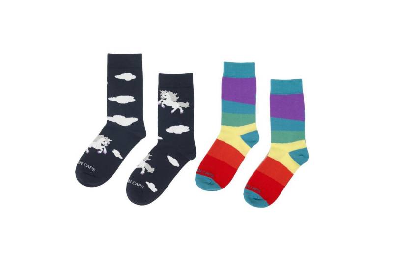 Bavarian Caps Freizeitsocken Bavarian Caps Sockenbox Kinder "Einhorn" (Sockenbox, Sockenbox) von Bavarian Caps