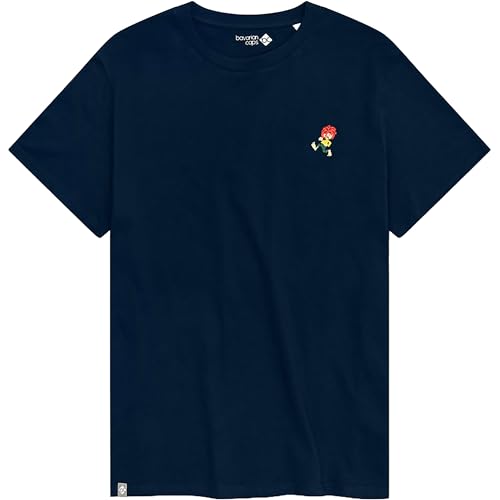 Bavarian Caps Herren Pumuckl V2 T-Shirt, dunkelblau, L von Bavarian Caps