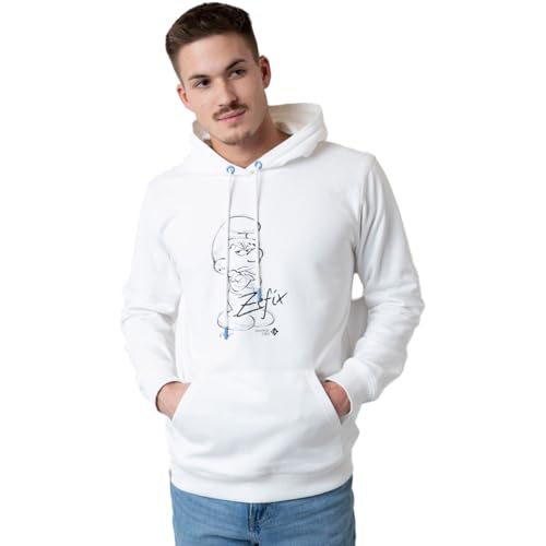 Bavarian Caps Hoodie Muffi Zefix weiß - L von Bavarian Caps