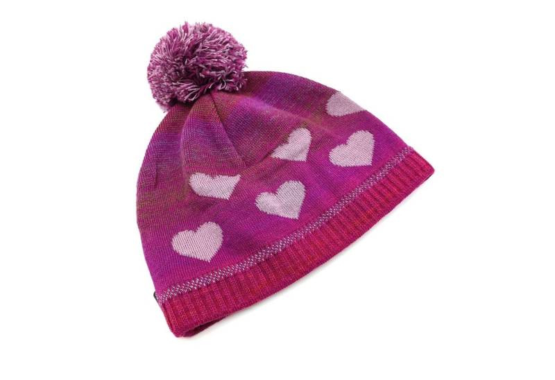 Bavarian Caps Jerseymütze Kids-Haum "Herzerl" purple von Bavarian Caps