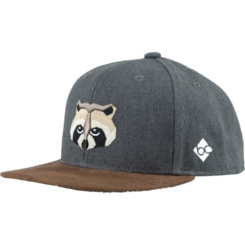 Bavarian Caps Ki-Cap Waschbär dunkelgrau - one size von Bavarian Caps