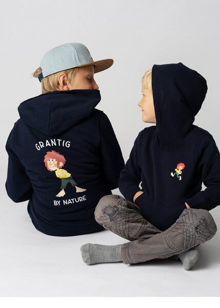 Bavarian Caps Kids Hoody Pumuckl Grantig By Nature - Dunkelblau von Bavarian Caps