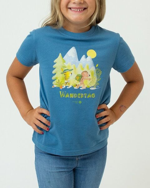 Bavarian Caps Kids T-Shirt Janosch Wandertag - Dunkelblau von Bavarian Caps