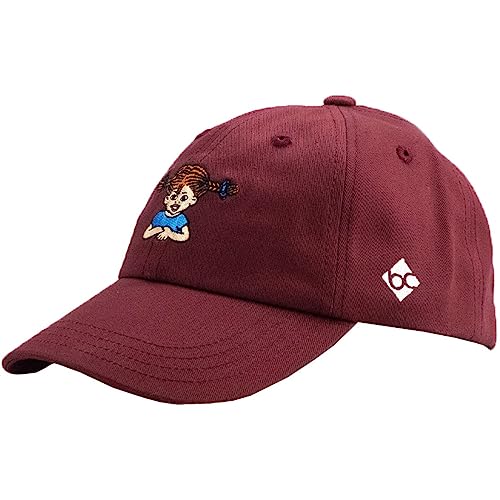 Bavarian Caps Kinder Pippi Langstrumpf Cap, Burgund, ONE Size von Bavarian Caps