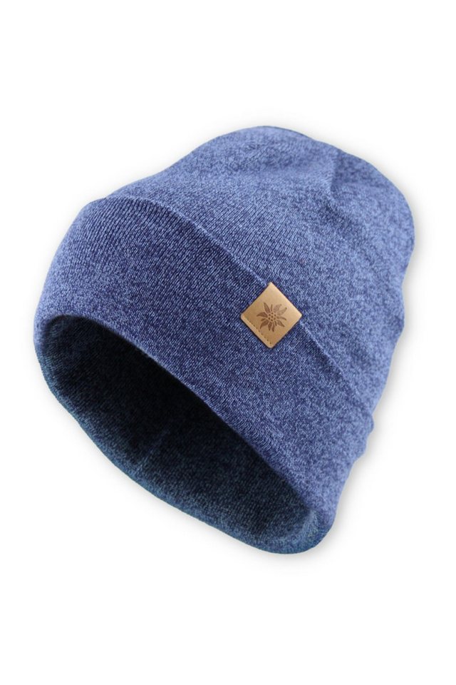 Bavarian Caps Schiebermütze Mütze - TRACHT KLASSIK - dunkelblau, hellgrau von Bavarian Caps