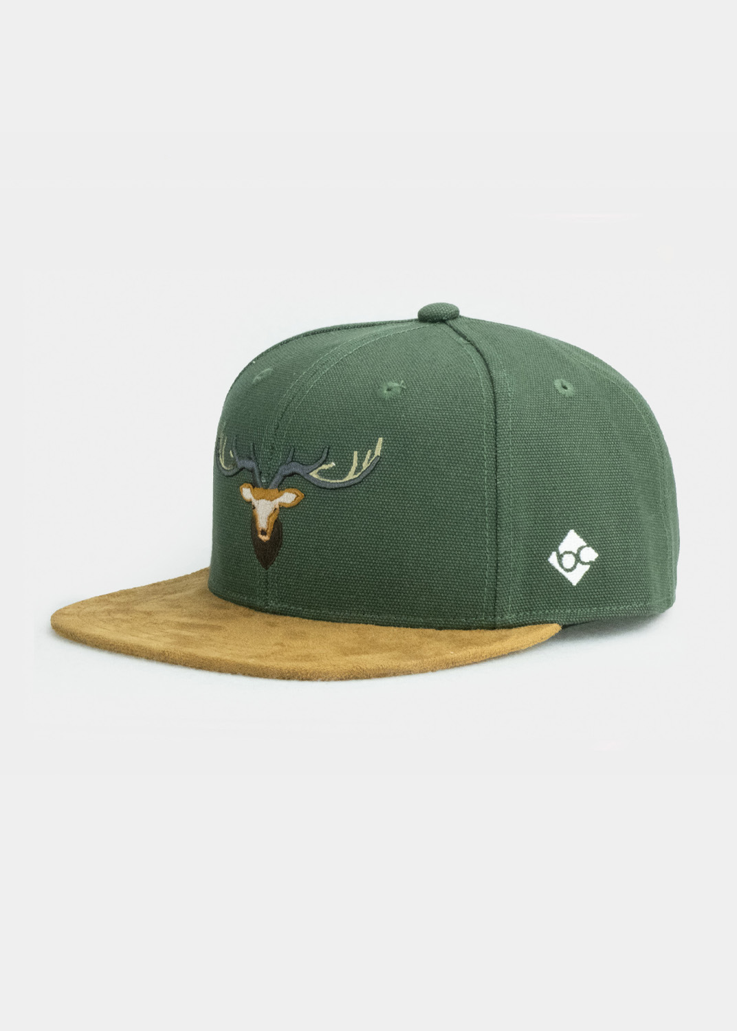 Bavarian Caps Snapback Baseball-Cap mit "Waldhirsch"-Stick von Bavarian Caps