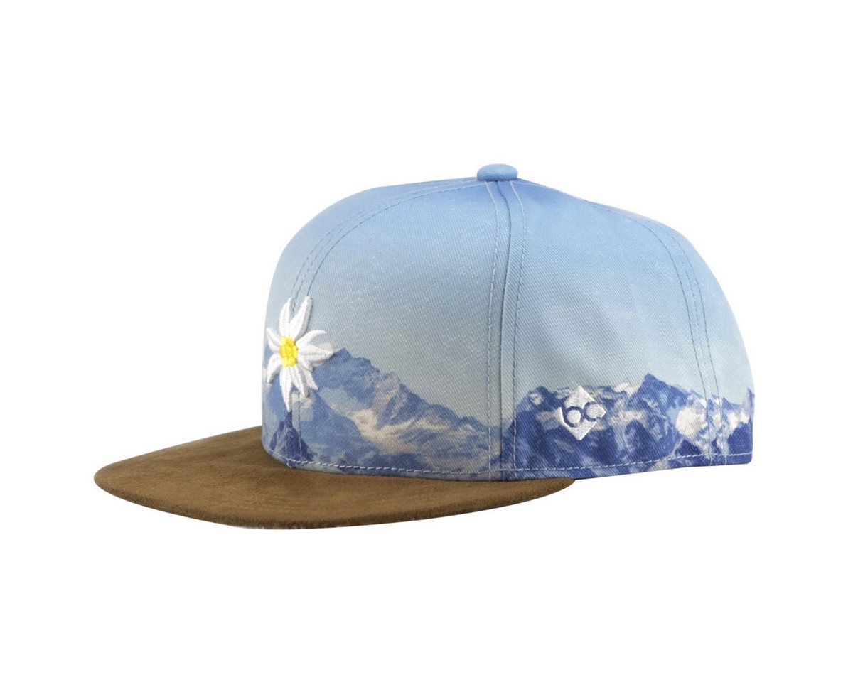 Bavarian Caps Snapback Cap Bavarian Caps Edelweiß Bergliebe Snapback Cap One Size hellblau (Snapback) von Bavarian Caps