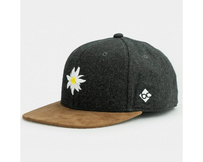Bavarian Caps Snapback Cap Bavarian Caps Edelweiß Klassik Snapback One Size Wildleder (Snapback) von Bavarian Caps