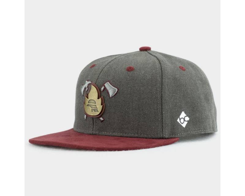 Bavarian Caps Snapback Cap Bavarian Caps Feuerwehr Snapback Cap One Size dunkelgrau (Basecap, Snapback Cap) von Bavarian Caps