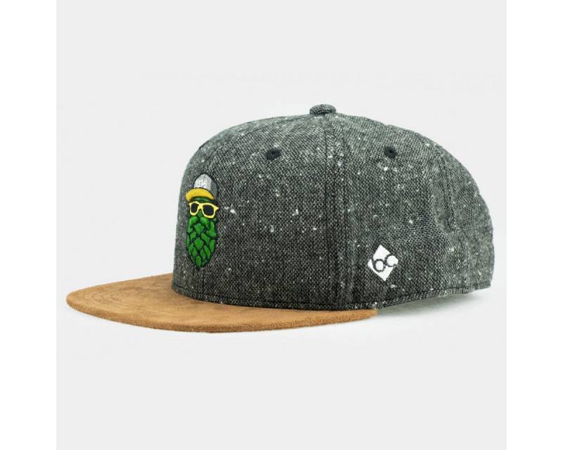 Bavarian Caps Snapback Cap Bavarian Caps Hopfinator Snapback One Size dunkelgrau (Basecap, Snapback Cap) von Bavarian Caps