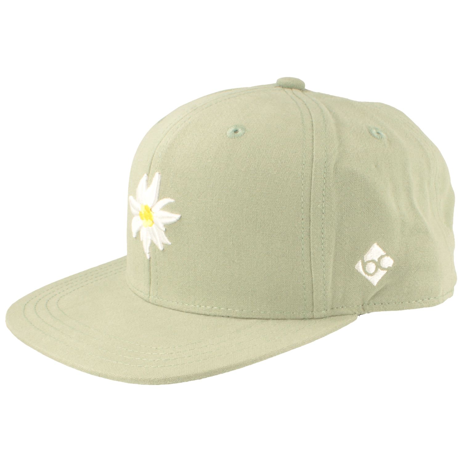 Bavarian Caps Snapback-Cap Edelweiss aus Leinen-Baumwoll Mix von Bavarian Caps