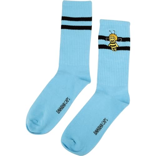 Bavarian Caps Socken Sportsocken 'Biene Maja', Größe:S/M, Farben:bunt von Bavarian Caps