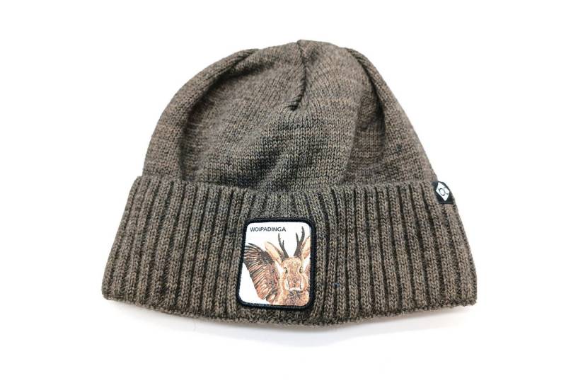 Bavarian Caps Strickmütze Haum "Woipadinga" 1 grau von Bavarian Caps