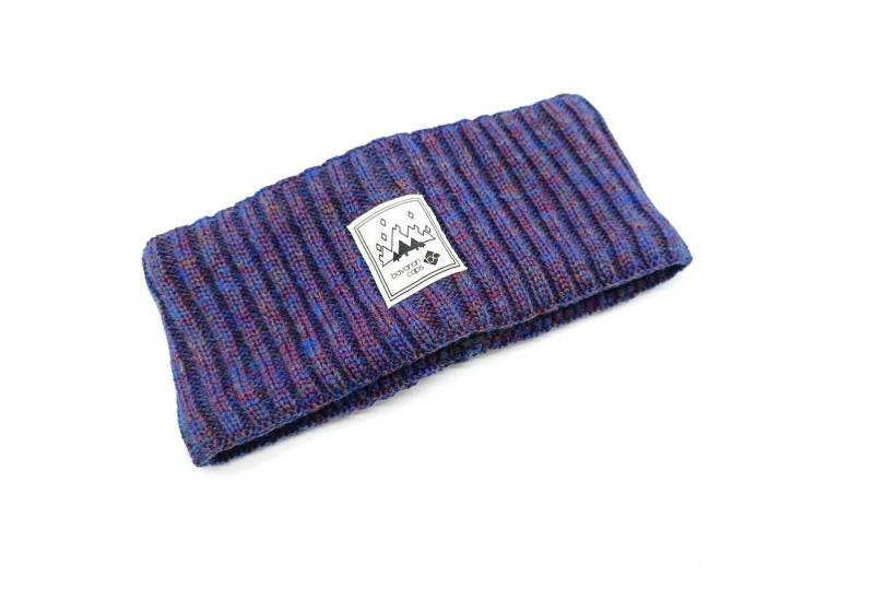 Bavarian Caps Strickmütze Stirnbandl "Fair&Funky" dunkelblau von Bavarian Caps